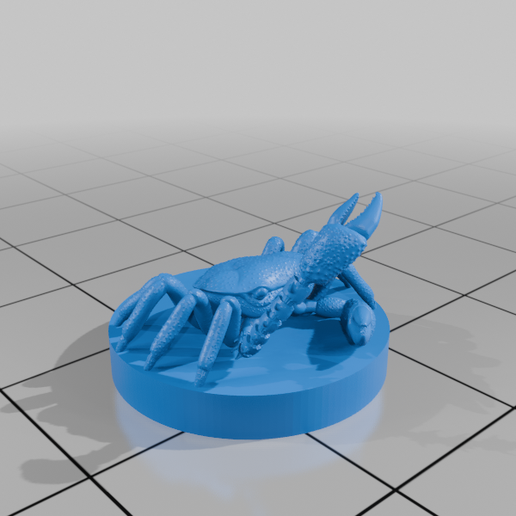Free 3D file Garroter Crab 🦀 ・Template to download and 3D print・Cults
