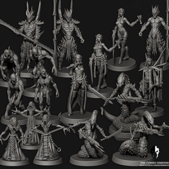 RoyalCourt.png 3D file Royal Court - Cursed Elves・3D print design to download