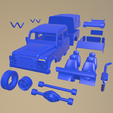 A010.png LAND ROVER DEFENDER 130 HIGH CAPACITY DOUBLE CAB PICKUP 2011 PRINTABLE CAR IN SEPARATE PARTS
