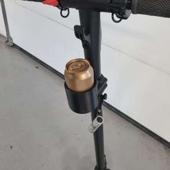 Løbe-1.jpg Fichier STL Porte-gobelet pour scooter électrique・Modèle pour impression 3D à télécharger