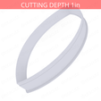 Almond~8in-cookiecutter-only2.png Almond Cookie Cutter 8in / 20.3cm