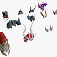 13.png 15 СТИЛИЗОВАННЫХ МОДЕЛЕЙ ШЛЕМА PACK 1 - Low Poly