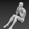 Statue homme assis 02.jpg Statue seated man
