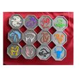 PXL_20220201_184818615.MP.jpg STL file Jackie chan adventures talisman (cosplay & magnetic set)・3D printer design to download