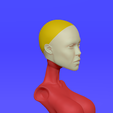 2024-01-22-08_47_14-ZBrush.png BJD Doll head Angelina Jolie PRE-SUPPORTED collection