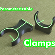 clamps.png Parameterizable plinth clamps
