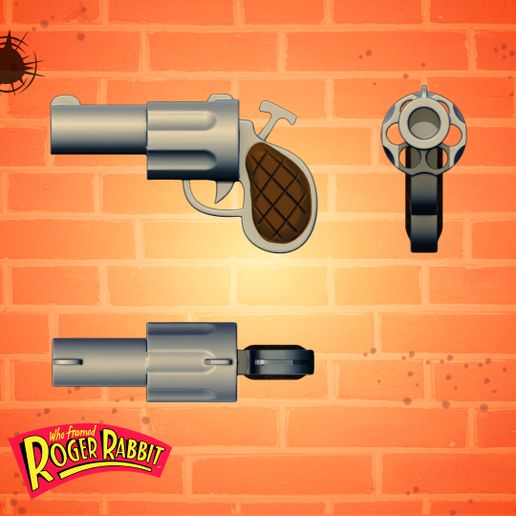 🐇 ROGER RABBIT - GUN・ STL File for 3D printing・Cults