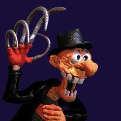 B130C565-EF42-4614-B792-6C3C046DD1EE.jpeg Archivo STL Freddy Krueger・Plan para descargar y imprimir en 3D