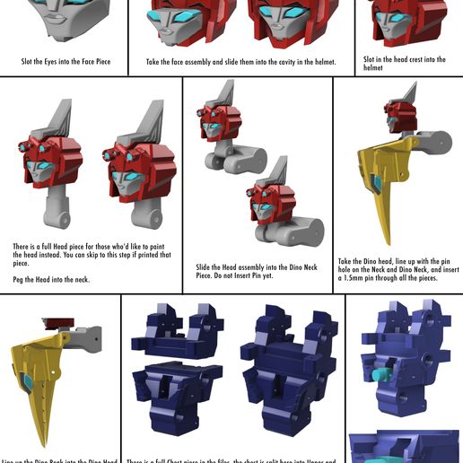 Archivo STL Figura Transformers Cyberverse Swoop・Modelo para descargar