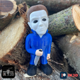PATREON-9.png Fichier STL FIGURINE MICHAEL MYERS HALLOWEEN - SANS SUPPORT・Objet imprimable en 3D à télécharger