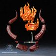 4.jpg Hell Boy Crown & Thorns 3D Printer STL File