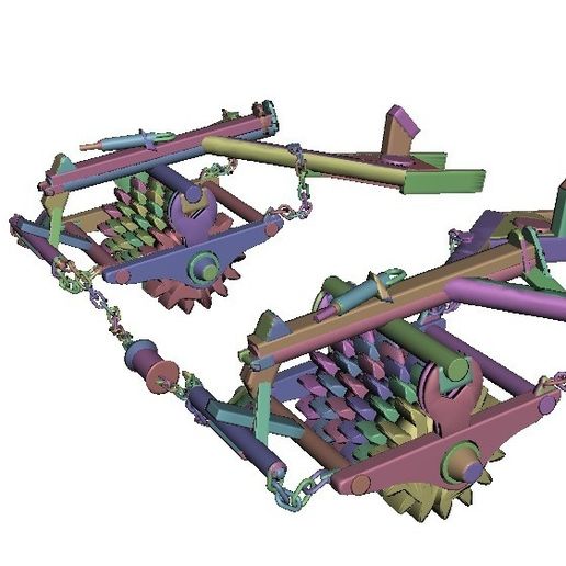 KMT 5M mine roller 3D model