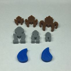 IMG_3771.jpg STL file Barrage Machines & Water Tokens・3D printing idea to download