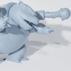 6C7ADF5A-710F-4FE1-BD9D-62D5132E0A2C.JPG STL file BLASTOISE HYDRO PUMP (PART OF THE WARTORTLEPACK, AND SQUIRTLE EVOPACK, READ DESCRIPTION)・3D print design to download