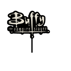 Bufy1.png Fichier STL gratuit Buffy Topper・Modèle à télécharger et à imprimer en 3D