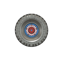 wheel v10-7.png RC tire 1.9 inch beadlock , 110 mm