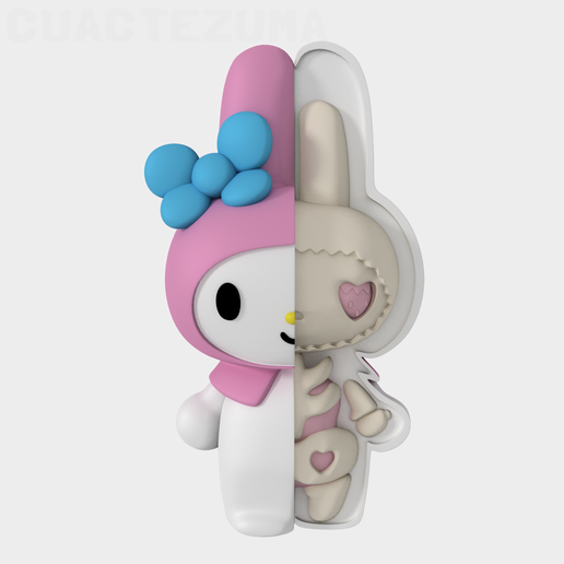 My melody skeleton - Sanrio 3D model
