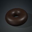 Y.jpg Donut chocolate DONA 3D MODEL - 3D PRINTING - OBJ - FBX - 3D PROJECT CREATE  GAME READY BREAD BREAD Donut chocolate DONA FOOD