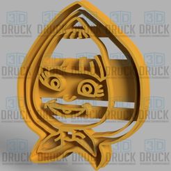 mayaa.jpg Fichier STL Couteau à biscuits Masha・Design imprimable en 3D à télécharger