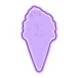 6.stl HALLOWEEN COOKIE CUTTER ICE CREEM