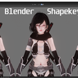 5.png Dark Assassin - Realistic Female Character - Blender Eevee