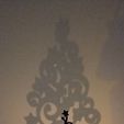 IMG_20221119_144459.jpg TEA CANDLE LIGHT HOLDER WITH CHRISTMAS TREE SHADOW  SILHOUETTE