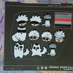c666ec55-6f69-44a7-8f4a-ea018c5dc809.jpg Pack 7 Satoru Gojo Keychain