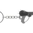 Ray_Gun_Keychain_1.3115.jpg Llavero - Ray Blaster - CoD - Modelo 3d imprimible - Archivos STL