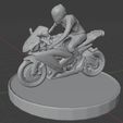 A3.jpg Bike Raider With Bike Racing For 3D Printing