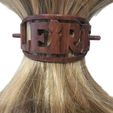 leire-madera-coletero-huecos-pelo.jpg LEIRE oval hair clip with stick 54x30 personalized