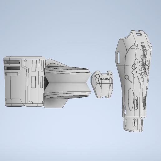 💪 Zenless Zone Zero - Hoshimi Miyabi Arm / Hand Accessories・ STL