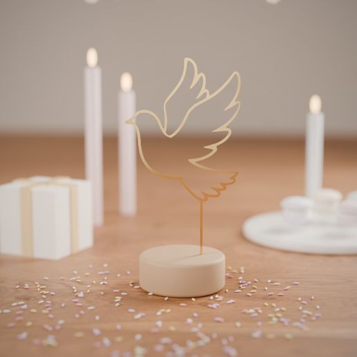 Dove 2 Cake Topper