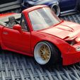 Mazda MX-5 aka Miata tooned model kit