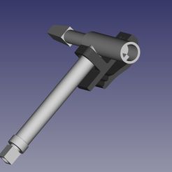 Mini_Tee_holder_2.jpg Download free STL file Minimalist Tee key belt clip • 3D printer design, dar01