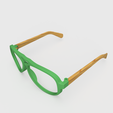 RA Glasses Isometric.png Aviator Sunglasses