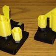 6mm_J_Kuehling_Prusa_Mendel__X_Ends.jpg 6mm Improved X ends for Prusa with clamped rods