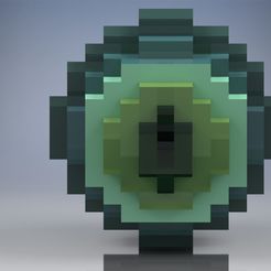 ojoender1.jpg STL file Ender's eye, Minecraft・3D print model to download