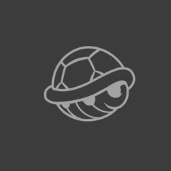 Shell2.jpg Koopa Shell Outline - Super Mario Silhouette