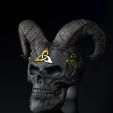 Widder-SkullText.jpg Skull Skull celtic ram