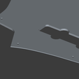 g5.png Fender Jazz Bass Pickguard - 1:1 Scale STL / CNC & 3D Printable Template