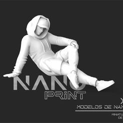 Artboard-2-copy-25.png Archivo STL chica sentada・Modelo para descargar e imprimir en 3D