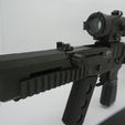 DSC00180.JPG Scorpion VZ61 Front  Face Full Rail  (Airsoft use)