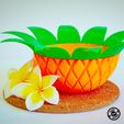 pineapple1_oogime.jpg STL-Datei Pineappla Bowl kostenlos・Design zum 3D-Drucken zum herunterladen