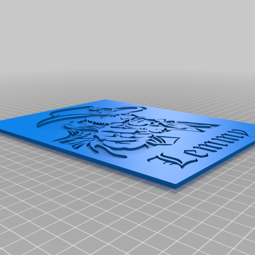 Free 3D file Lemmy Motörhead Lightbox Lightbox 🖥️ ・Model to download ...