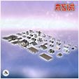 8.jpg Large Asian riverside village set with wooden houses and tower (10) - Asian Asia Oriental Angkor Ninja Traditionnal RPG Mini