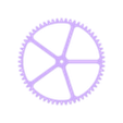 Rueda dentada paso2mm 60dientes grosor5mm.stl Pinion and rack (PACK)