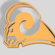 Rams.png COOKIE CUTTER LOGO LOS ANGELES RAMS NFL