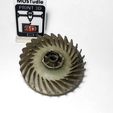IMG_07.jpg Impeller and pulley of the BOSCH ARM lawnmower motor