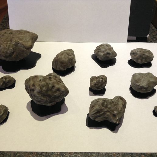 X-wing Miniature Game - Asteroid Set