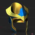 001m.jpg AJAK Crown - Salma Hayek Helmet - Eternals Marvel Movie 2021 3D print model